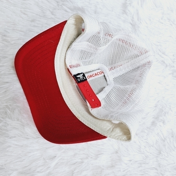 Orca mesh net snapback trucker hat - Picture 4 of 9